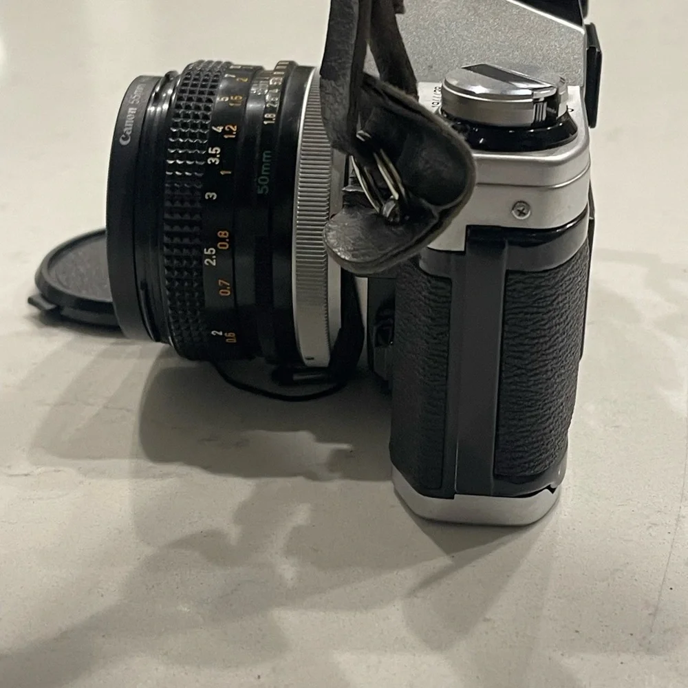 Canon AE-1 Program Black / Lens FD 50mm f/1.4 Excellent+5 SLR From Japan